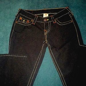 Ladies TRUE RELIGION JEANS Blank Straight, like new